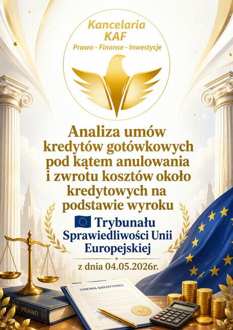 ZWROT KOSZTÓW KREDYTU GOTÓWKOWEGO