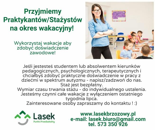 Nabór na staż