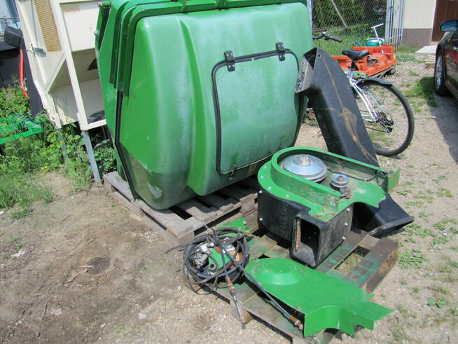 Traktor kosiarka - Kosz John Deere 1565