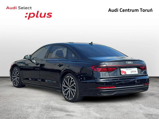 Audi A8 Lang_OśSkrętna_HeadUp_Masaże_Wentylacja_Webasto_B&O_HomeLink_S Line_FV