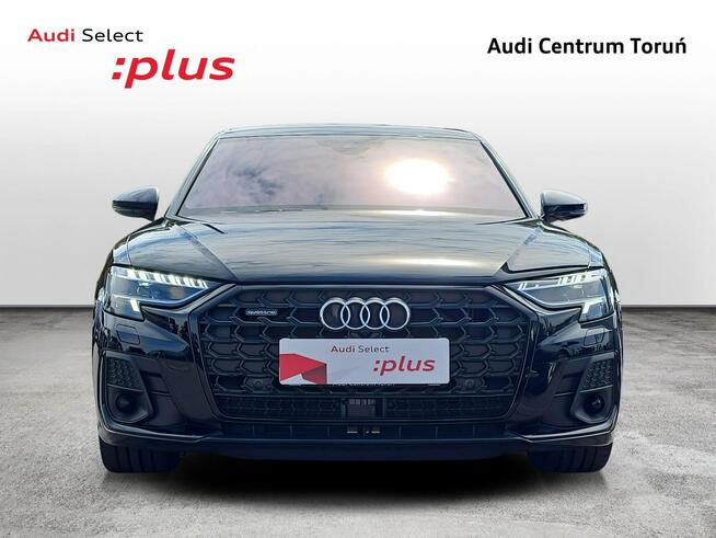 Audi A8 Lang_OśSkrętna_HeadUp_Masaże_Wentylacja_Webasto_B&O_HomeLink_S Line_FV