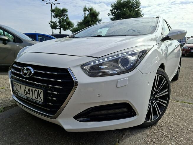Hyundai i40 Klimatronic 2-stref, Went. i podgrz. fotele, Navi, Przyciemniane szyby