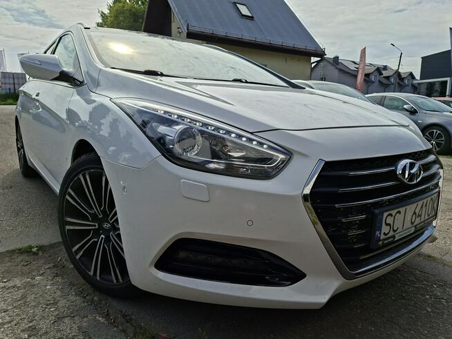 Hyundai i40 Klimatronic 2-stref, Went. i podgrz. fotele, Navi, Przyciemniane szyby