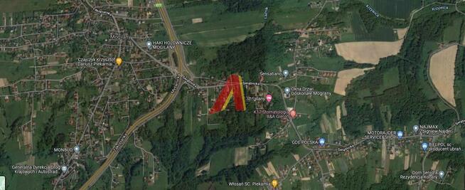 Działka budowlana Mogilany, Cegielniana