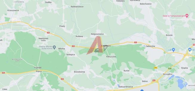 Działka rolna Młynka gm. Zabierzów, Młynka