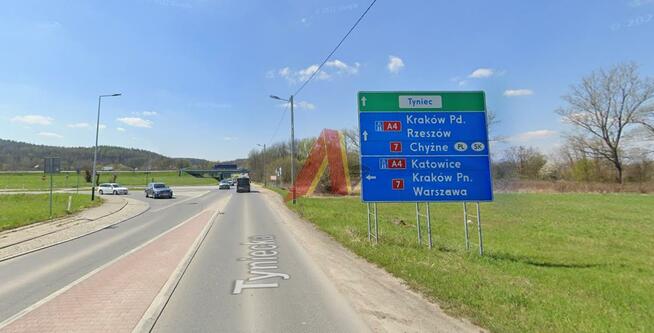 Działka usługowa Kraków Podgórze, Tyniec, Tyniecka