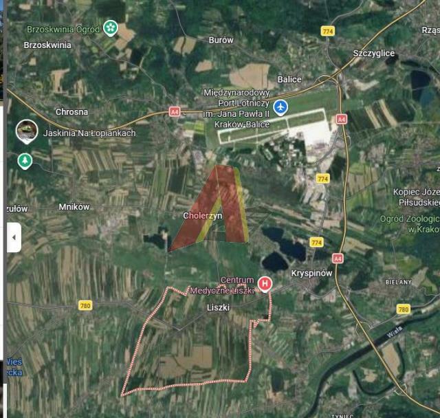 Działka budowlana Piekary gm. Liszki, Mazurowa