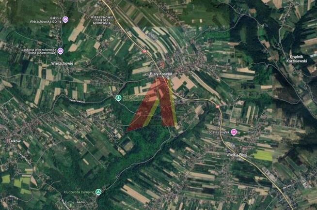 Działka rolna Biały Kościół gm. Wielka Wieś, Kasztanowa