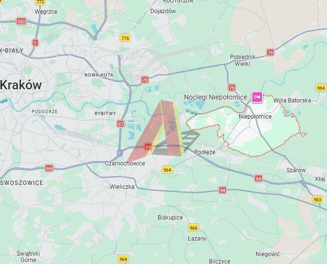 Działka budowlana Niepołomice, Niepołomice