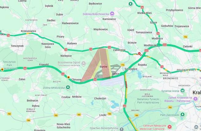 Działka budowlana Krzeszowice, Kościuszki