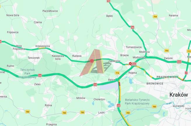 Działka budowlana Krzeszowice, Kościuszki
