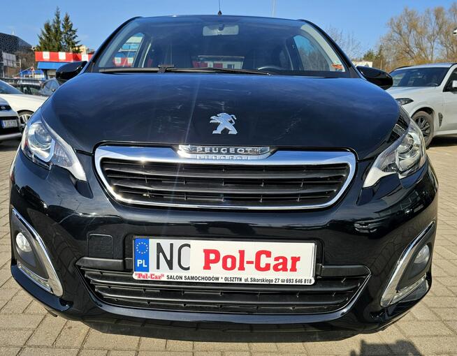 Peugeot 108 Grzane fotele,alufelgi, serwis,kamera cofania, tempomat