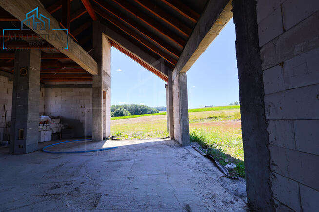 Nowoczesna stodoła | 100m2 | OKNA W CENIE