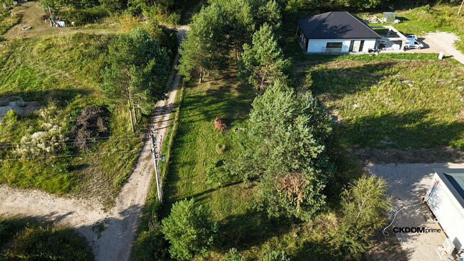 Działka pod lasem 9 arów Bilcza gm. Morawica