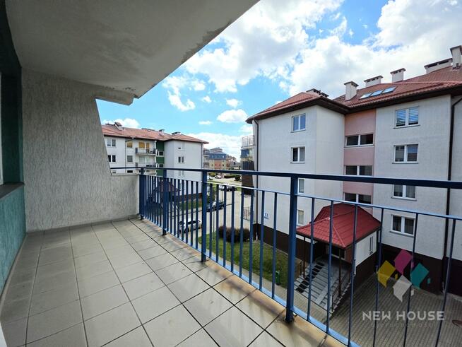 2-pokojowe 48 m, Hallera, parter z dużym balkonem