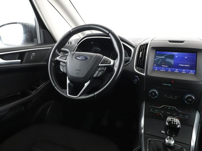 Ford Galaxy 7 os., szyberdach, navi, kamera, led, ambient, asystenci