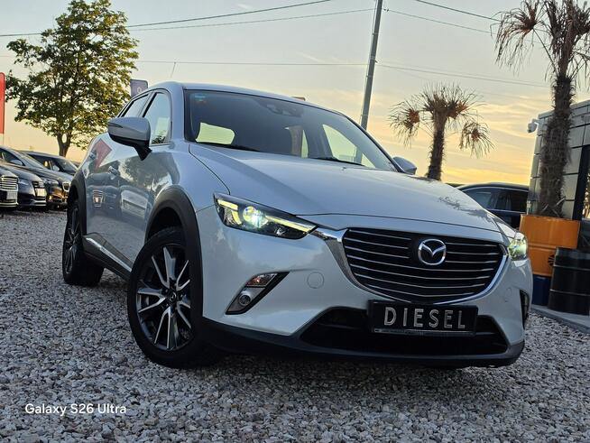 Mazda CX-3 1.5D#105PS#LIFT#RVM#Ledy#Skóry#Navi#Kamera#Świeży Import#Gwarancja!!!