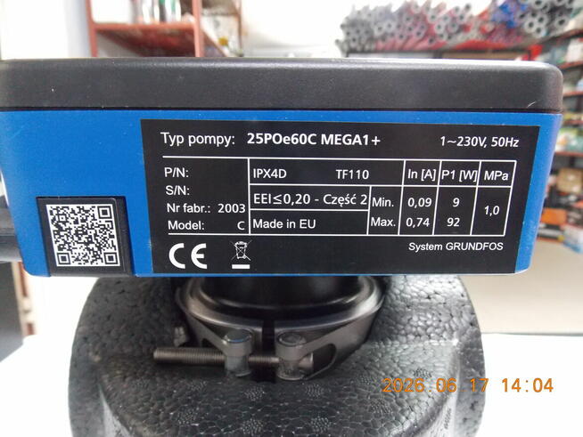 Pompa obiegowa elektroniczna LFP POe MEGA1