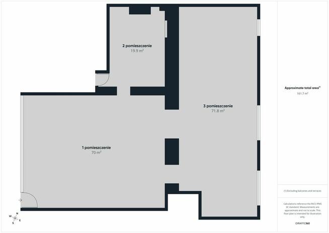 Lokal usługowo-biurowy 160 m² | Centrum Jabłonki
