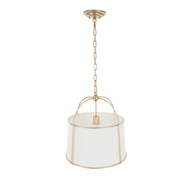 Lampa Opal złota