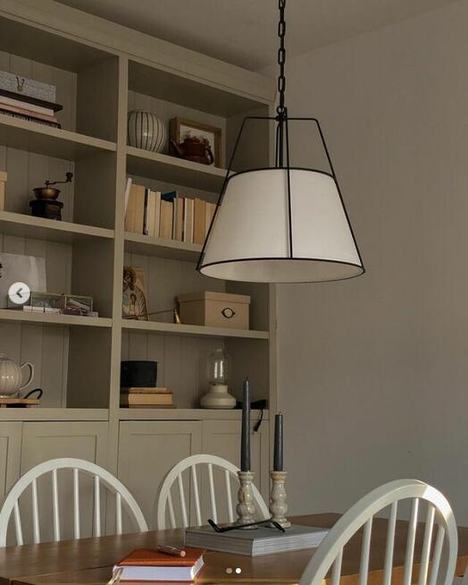 Lampa AMBER Czarna