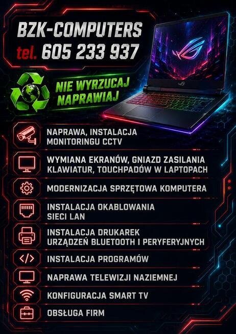 SERWIS KOMPUTEROWY DOJAZD