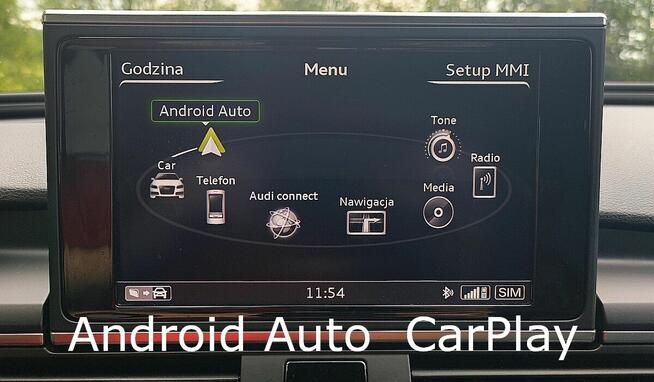 Mapa Audi 2027 MHS2 MHI2 Aktualizacja MMI Anroid Auto Nowość