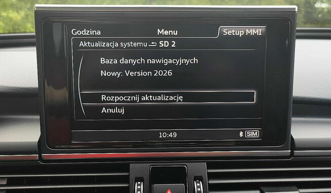 Mapa Audi 2027 MHS2 MHI2 Aktualizacja MMI Anroid Auto Nowość