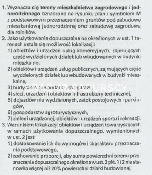 Działka budowlana Jerzmanowice gm. Jerzmanowice-Przeginia, Doły