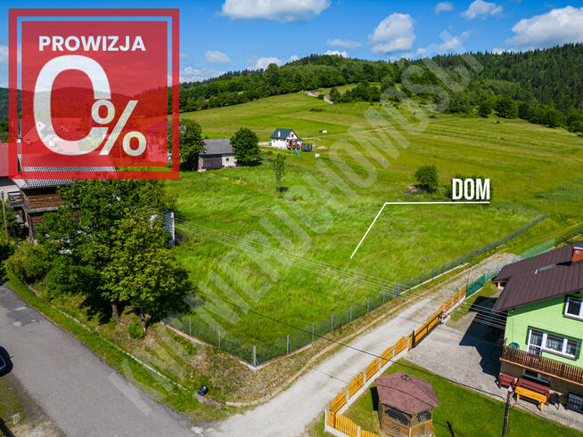 Działka budowlana Kurów (gm. Stryszawa) - 1700 m2