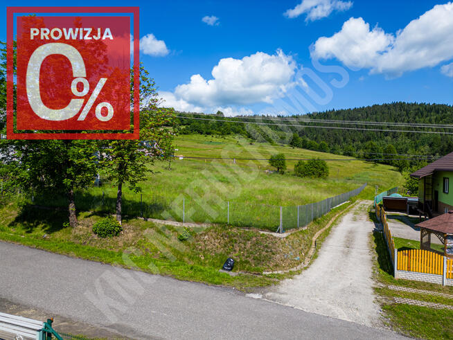 Działka budowlana Kurów (gm. Stryszawa) - 1700 m2