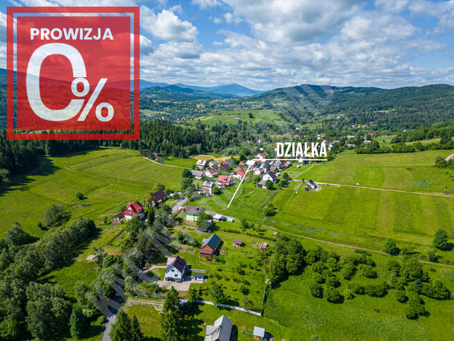 Działka budowlana Kurów (gm. Stryszawa) - 1700 m2