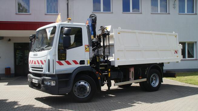 Iveco Euro Cargo 140E22 6-cyl * DMC14T * Hds PM8 4.2T * Mocny Kipper * Blokada wywrotka Wywrot