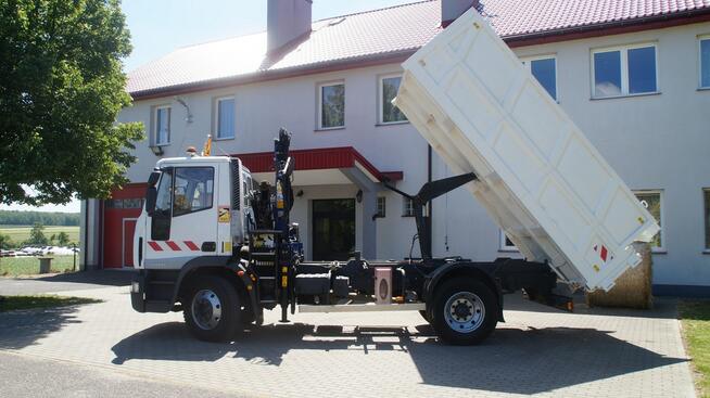 Iveco Euro Cargo 140E22 6-cyl * DMC14T * Hds PM8 4.2T * Mocny Kipper * Blokada wywrotka Wywrot