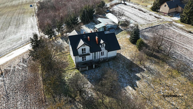 Bugaj – dom 170 m², działka 7600 m², stan dewel.
