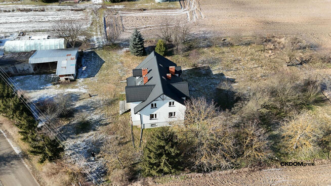 Bugaj – dom 170 m², działka 7600 m², stan dewel.