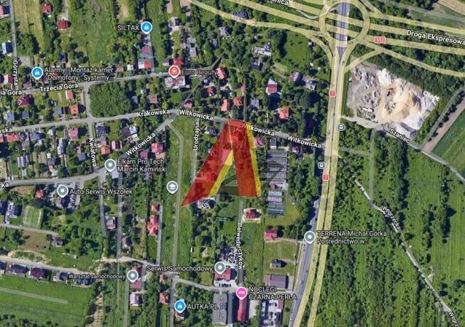 Działka budowlana Kraków Krowodrza, Witkowice, Al. 29 Listopada