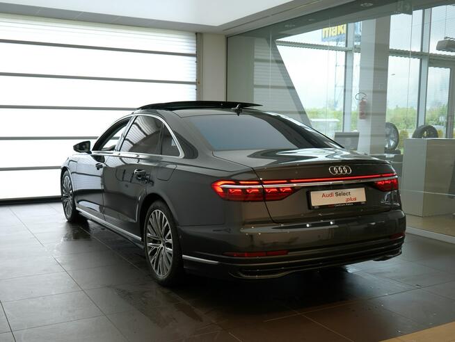 Audi A8 60TFSI e Quattro Long B&O Oś Skrętna Matrix HeadUp Stoliki Panorama
