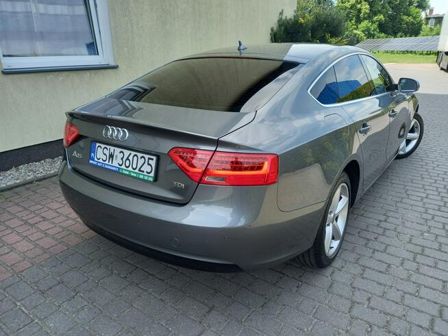 Audi A5 2.0Tdi 5Drzwi Skóry Ledy BiXenony 180Tys Km Przebiegu 2Kpl Kół Zadbany