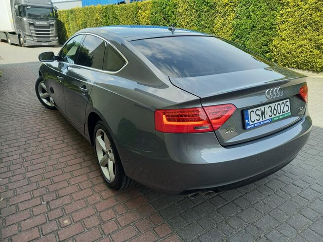 Audi A5 2.0Tdi 5Drzwi Skóry Ledy BiXenony 180Tys Km Przebiegu 2Kpl Kół Zadbany