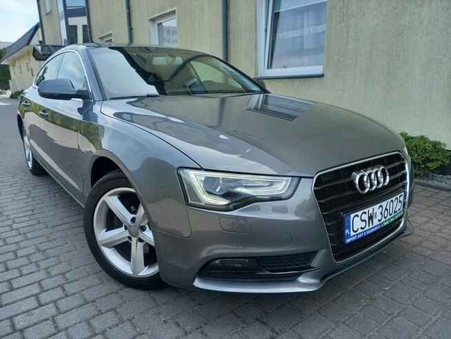 Audi A5 2.0Tdi 5Drzwi Skóry Ledy BiXenony 180Tys Km Przebiegu 2Kpl Kół Zadbany