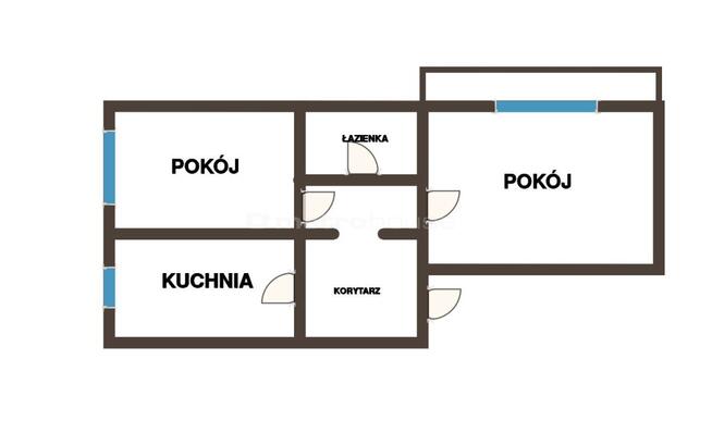 Rybnik/Elektrownia, 2 pokoje, 1 piętro