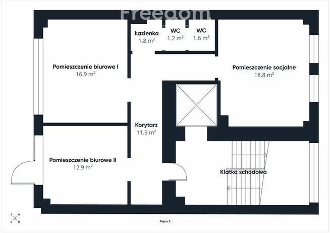 Nowy lokal usługowy 3 piętro | Centrum Olsztyna