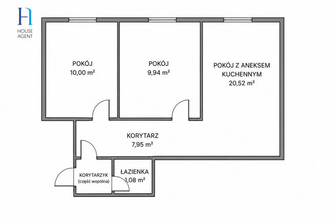 Mieszkanie Łódź gm. Łódź-Górna Ruda Pabianicka, Przewodnia
