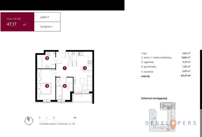 Nowe 3 pokoje w samym Centrum 5 min do PKP