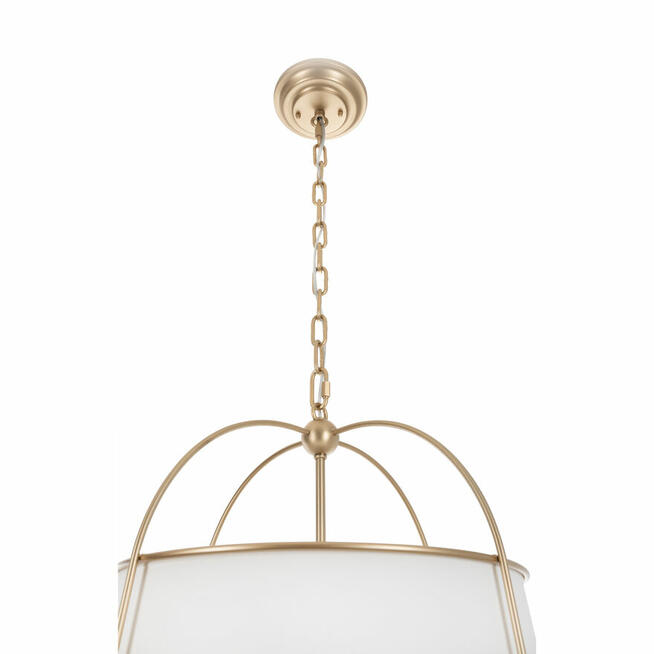 Lampa Opal złota