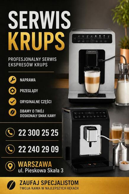 SERWIS KRUPS WARSZAWA TEL. 22 300 25 25