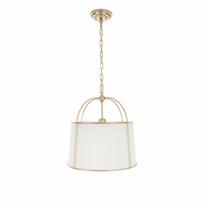 Lampa Opal złota