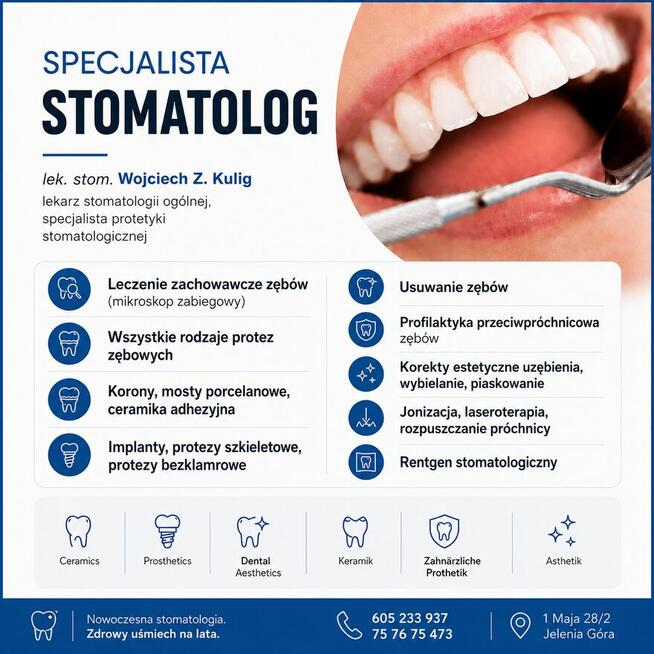 Specjalista Stomatolog W.Z. Kulig