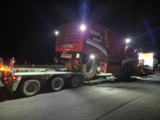 Transport Niskopodwoziowy Rolnicze Budowlane Leśne Gabaryty